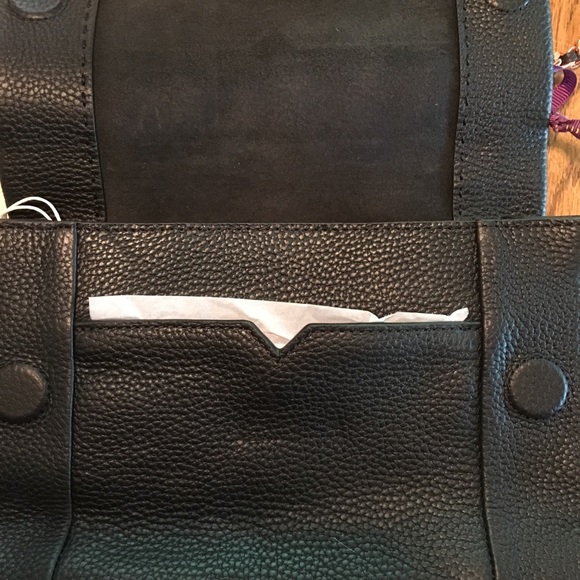 Ted Baker Parson Bag Soft Black Leather Purse - Picture 6 of 8